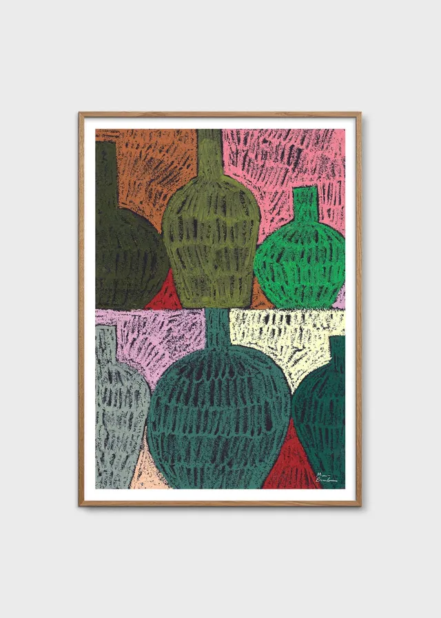 The Poster Club Art Prints Intro Bodegon Poster 30x40 cm braun
