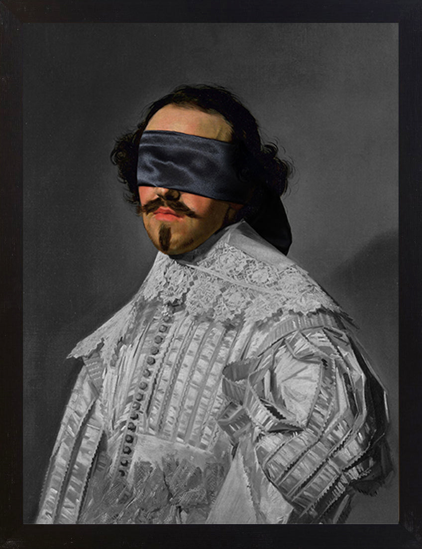 Mineheart Wall Art Blindfold 5 Leinwandbild 30x41cm Portrait