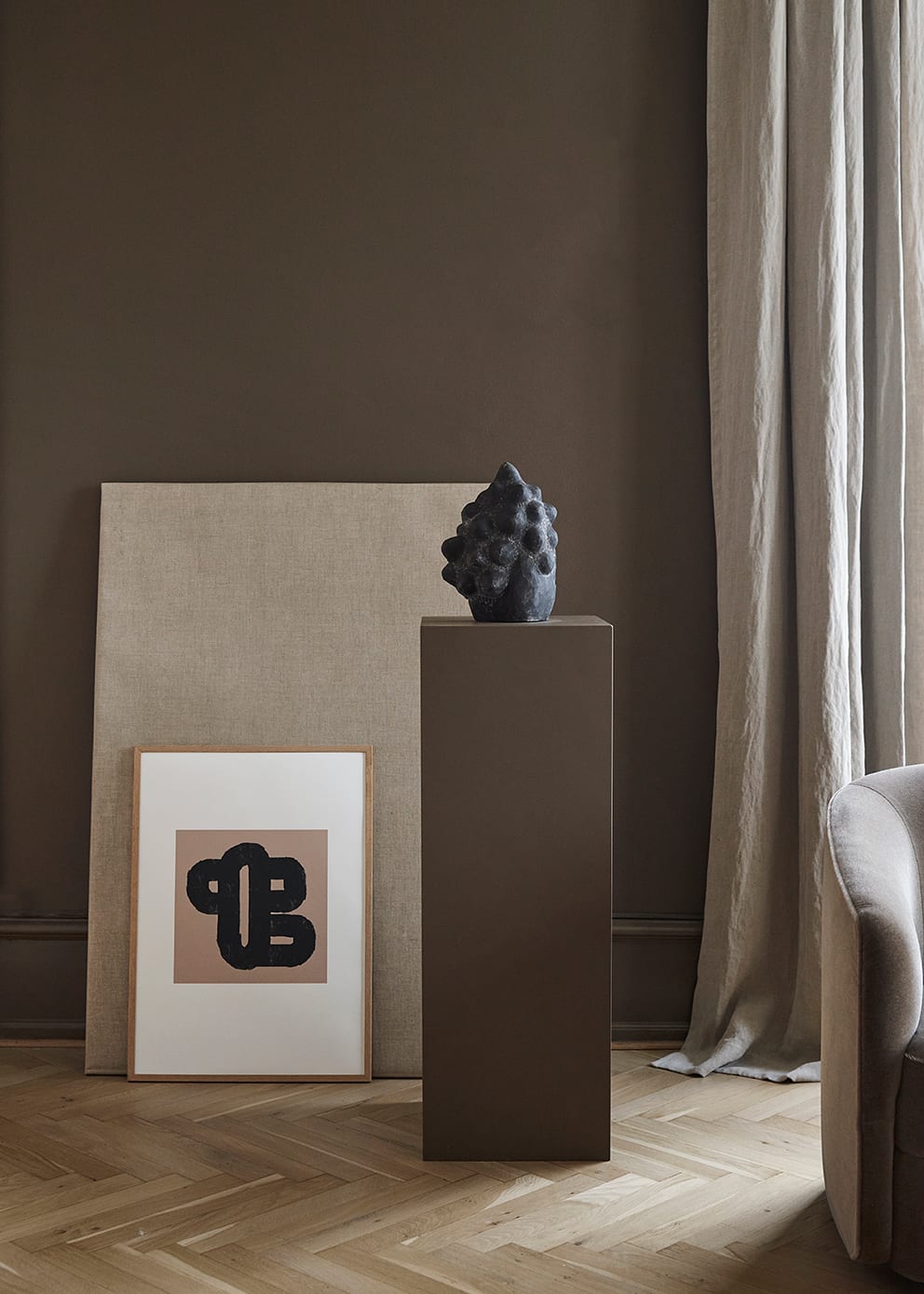 The Poster Club Curated Art Walls Edit No.006 Bilderwand beige