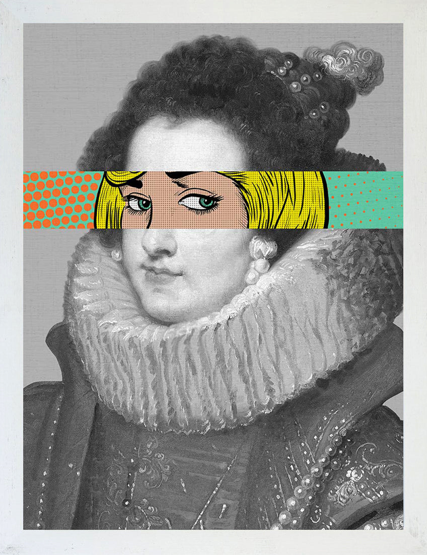 Mineheart Pop Portrait Gentildonna Poster 21x30cm