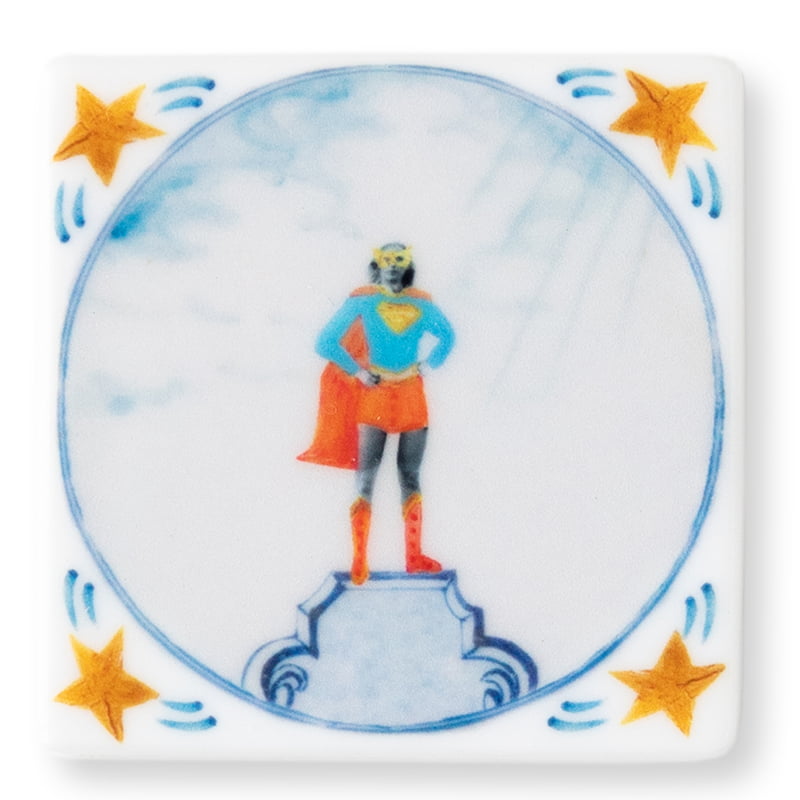 StoryTiles Minis Superwoman Mini Fliese Geschenk Frau