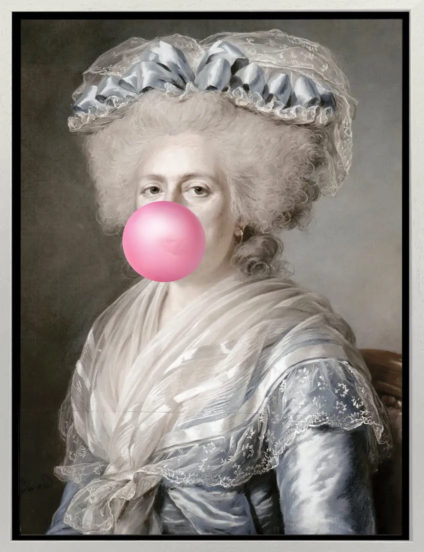Mineheart Bubblegum Portrait 4 Leinwandbild 40x50 cm