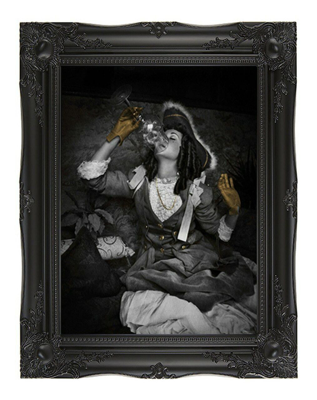 Mineheart Air is Not Enough Gold Edition Leinwandbild 84x119cm