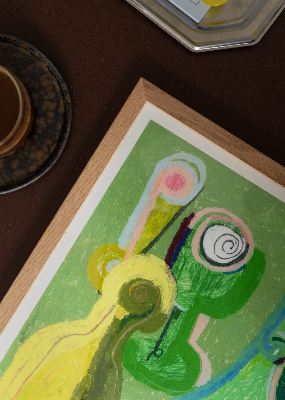The Poster Club Art Prints Green Tableware Poster 30x40 cm Grün