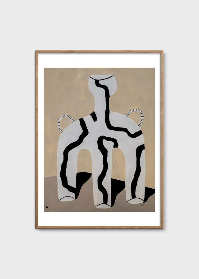 The Poster Club Art Prints Veins 01 Poster 30x40 cm schwarz