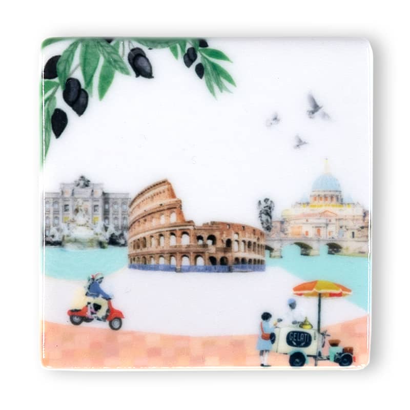 Storytiles Minis Bellissima Roma Mini Fliese Italien Städte-Motiv