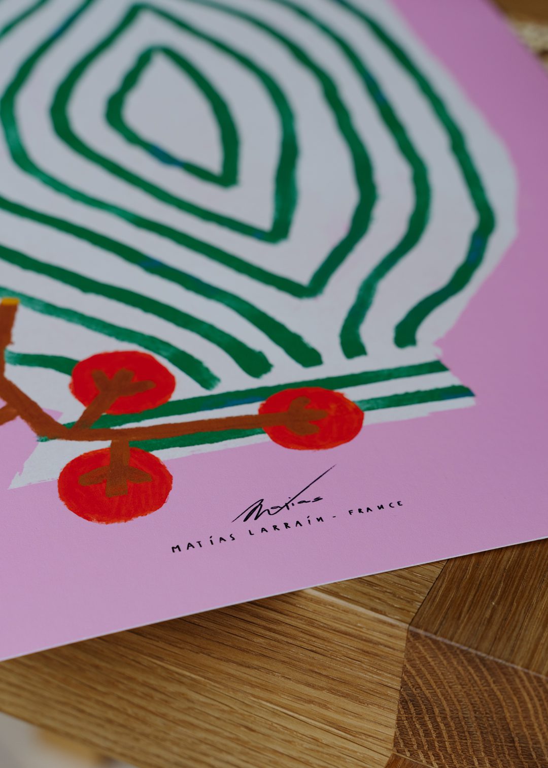 The Poster Club Vase and Currants Poster 30x40 cm
