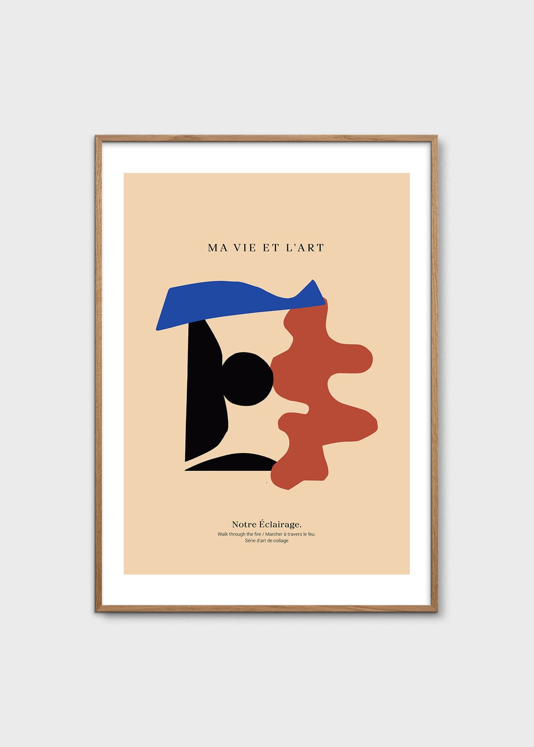 The Poster Club My Life And Art Poster 30x40 abstrakt