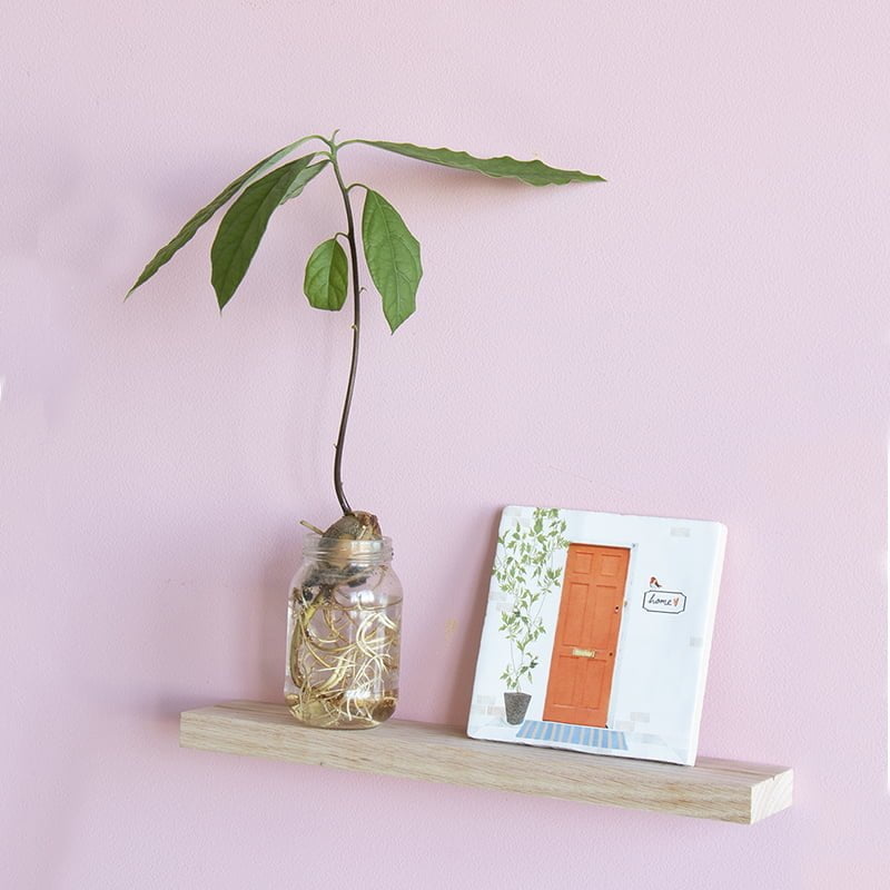 Storytiles StoryShelf Wandregal S 34 cm Holz für Fliesen