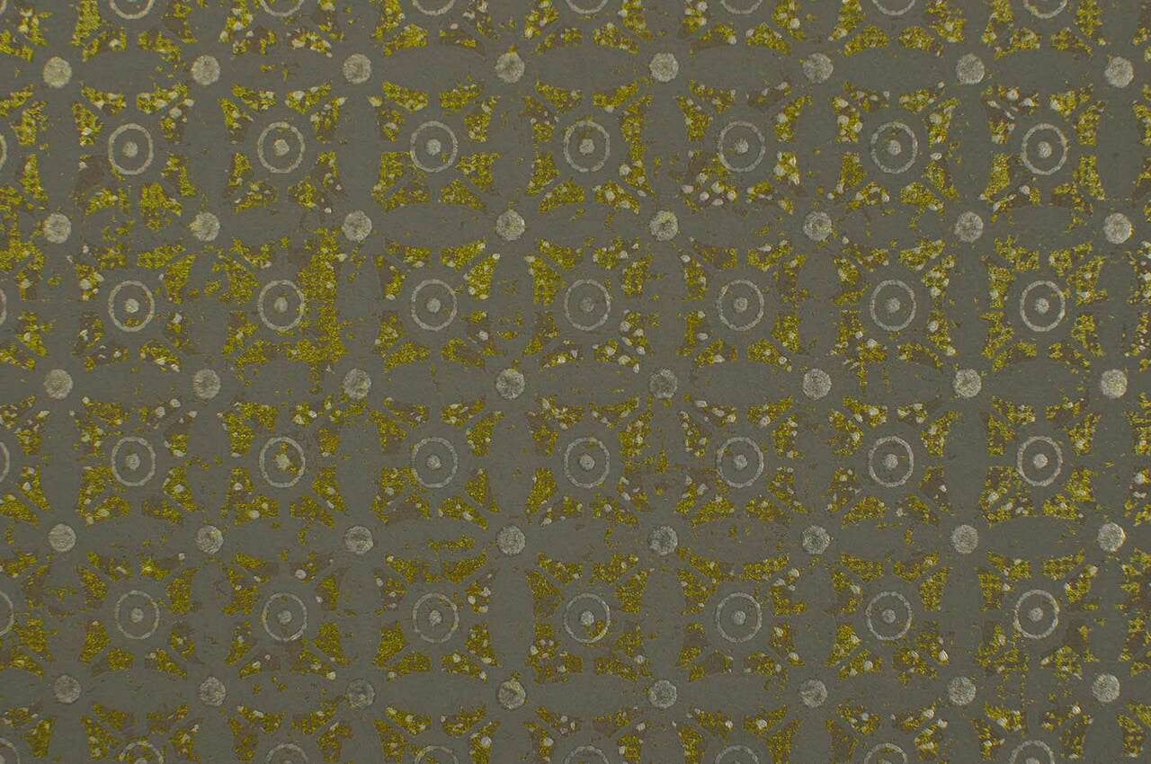 Mineheart Wallpaper Classico Tile Tapete goldbraun 10m