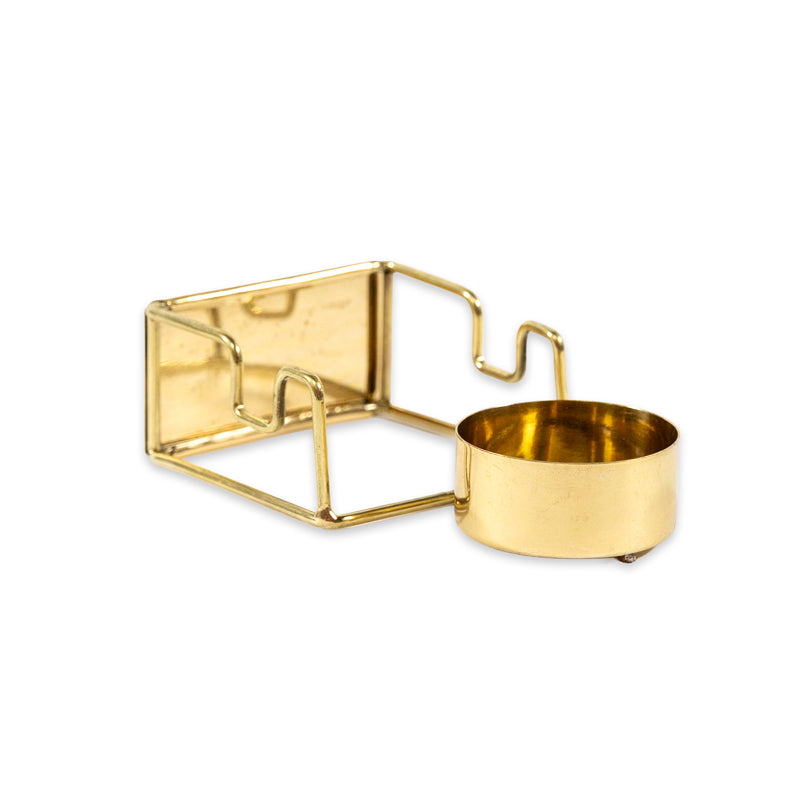 Storytiles Tile Holders Golden Tile & Candle Holder Gold