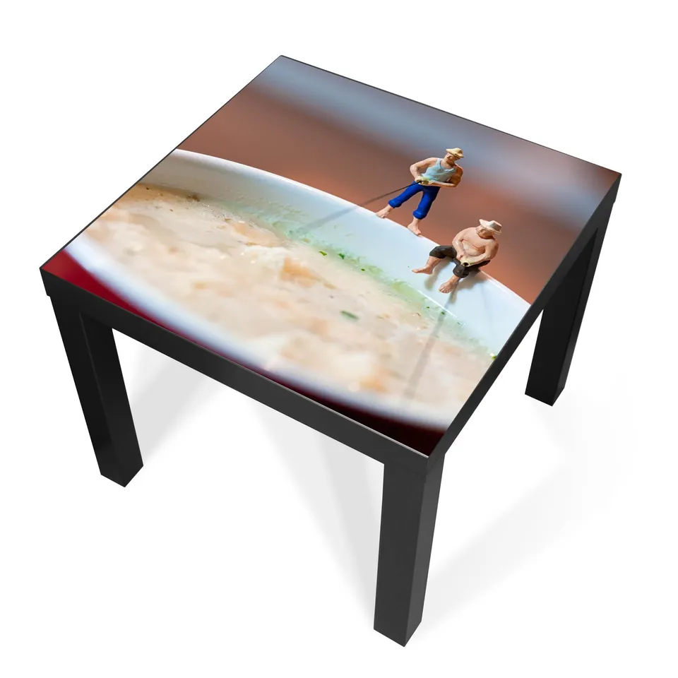 Banjado Möbelfolie Männersache Tischfolie 55x55 selbstklebend