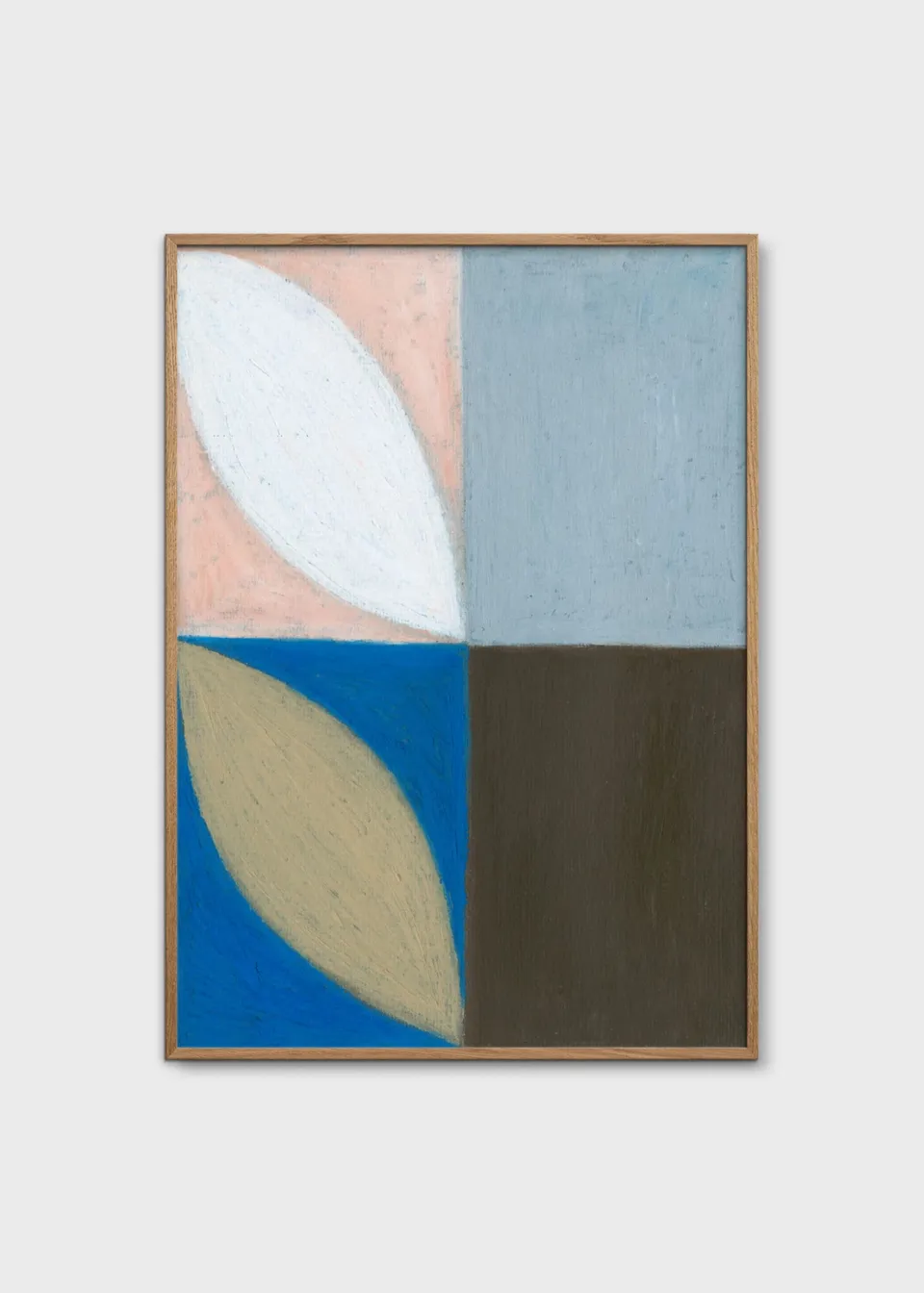 The Poster Club Still Air Kunstdruck 30x40 cm abstrakt blau
