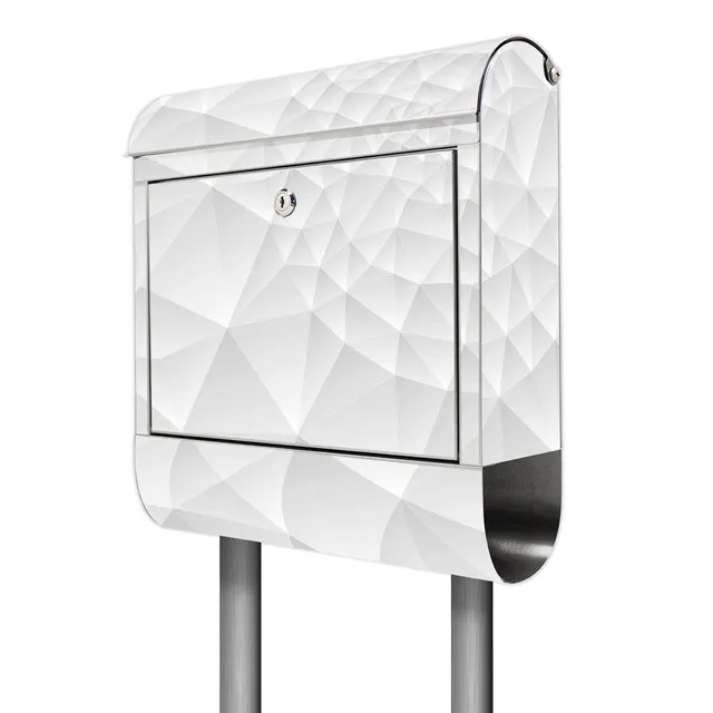 Banjado Briefkasten Nautilus Standbriefkasten Edelstahl A4