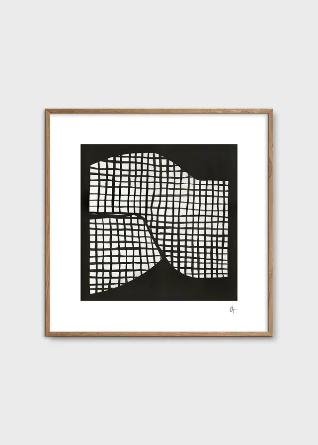 The Poster Club Art Prints Next Day Poster 50x50 cm Minimal