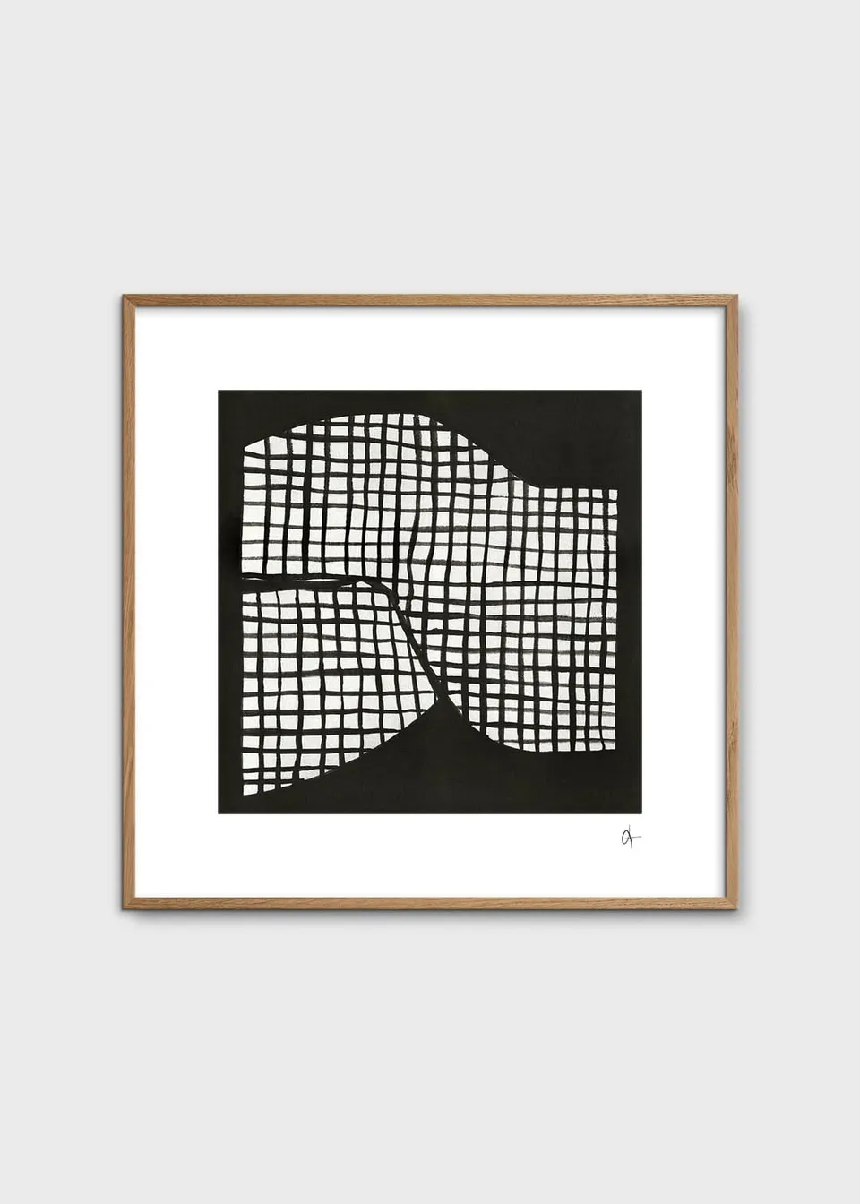The Poster Club Art Prints Next Day Poster 50x50 cm Minimal