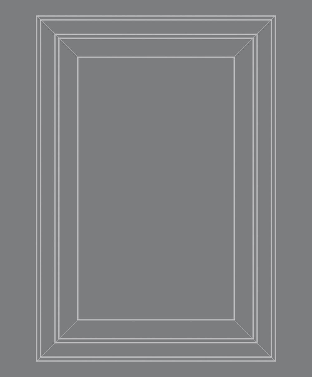 Mineheart Outline Panel Tapete Grau Vlies 52cm x 10m