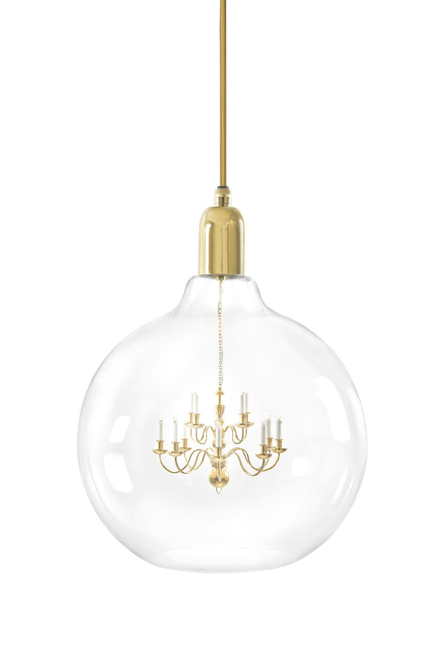 Mineheart Lighting King Edison Grande Pendelleuchte Gold