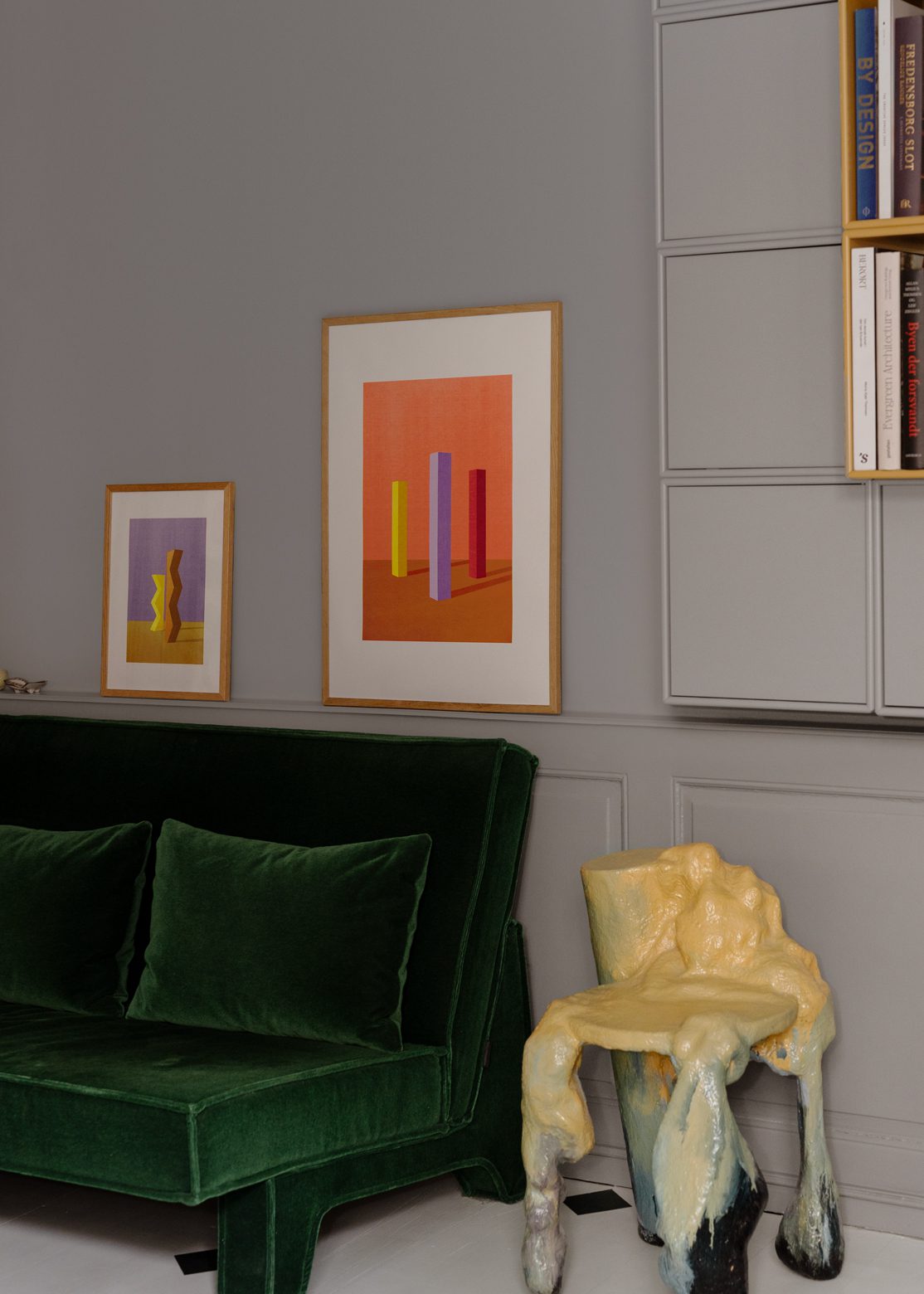 The Poster Club Colour Trio Poster 30x40 cm geometrisch bunt