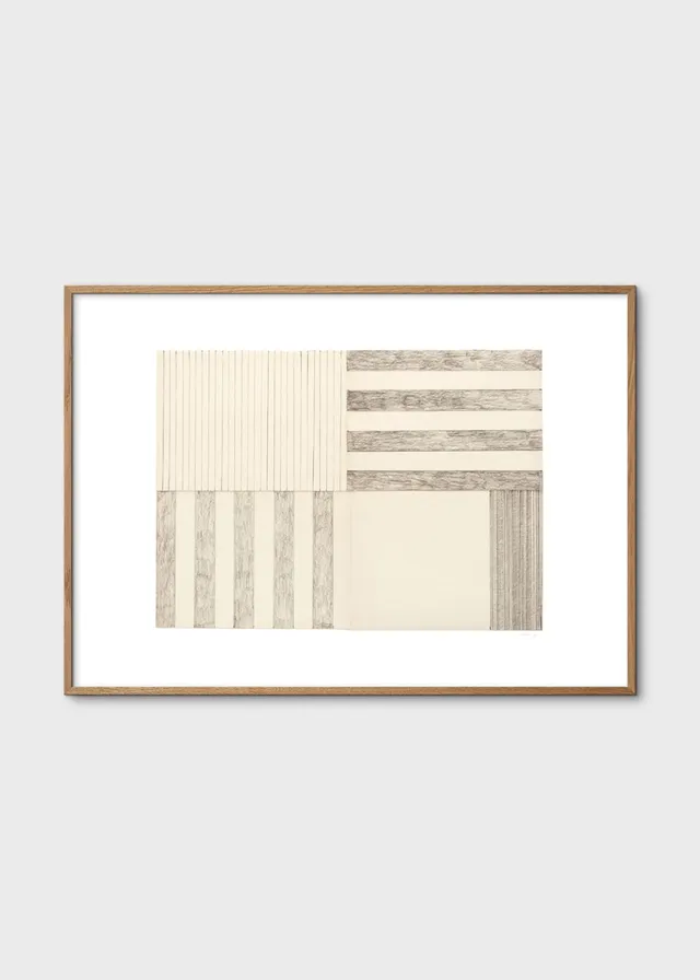 The Poster Club Balance No. 109 Kunstdruck 30x40 cm beige