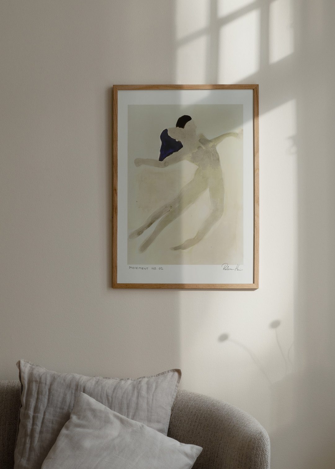 The Poster Club Movement no. 02 Poster 30x40 Beige