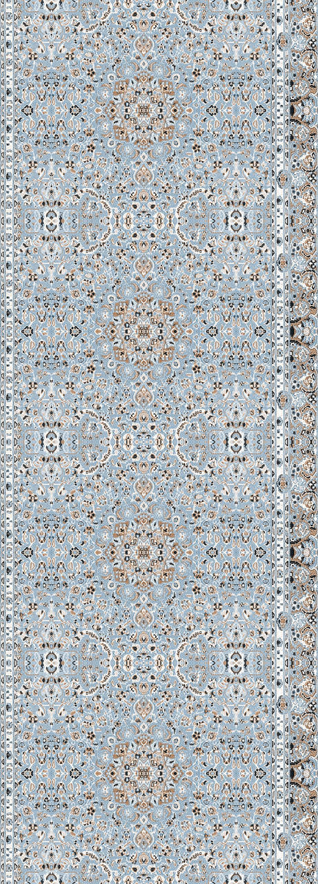 Mineheart Persian Tapete Blau A3 Muster Orient