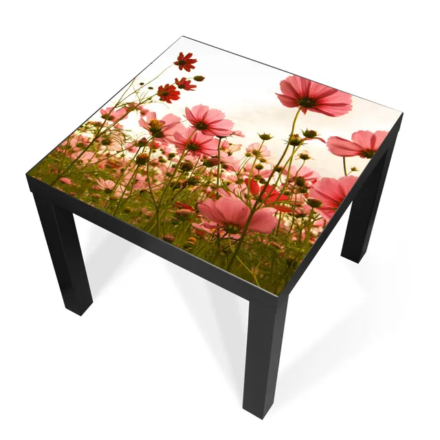 Banjado Möbelfolie Schmuckkörbchen Tischfolie 55x55 floral