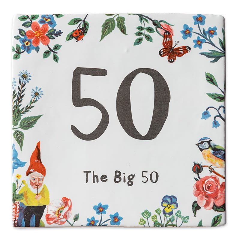 Storytiles Delft Blue Kaboutertje Wandfliese S 10x10 cm Glückwunsch