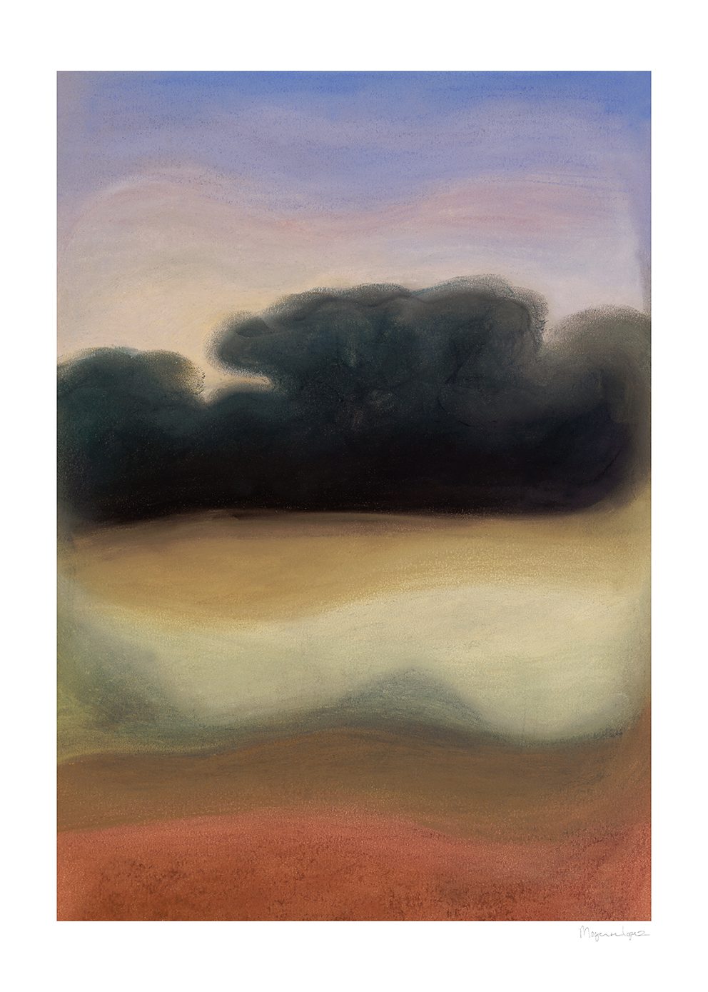 The Poster Club Landshape Tribute 02 Poster 30x40 orange