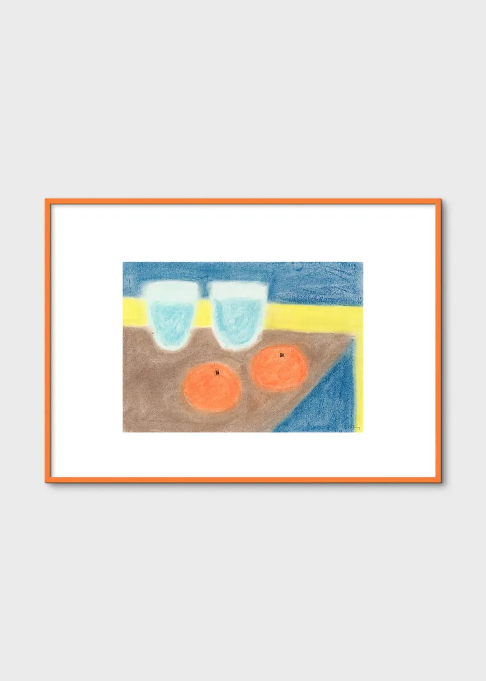 The Poster Club Art Prints Water and Clementines Poster A4