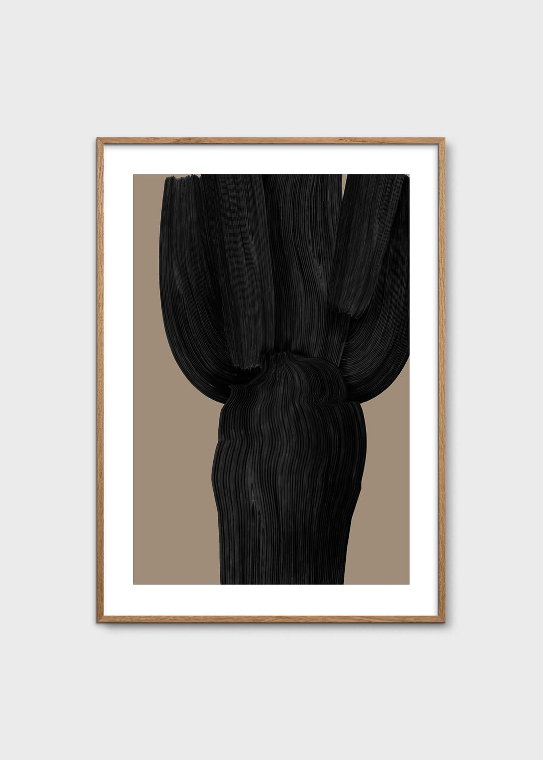The Poster Club Dark Poster 50x70 schwarz braun