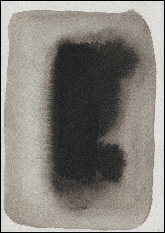 Mineheart Rugs Ink Art Rug Teppich 200x280 cm Grau