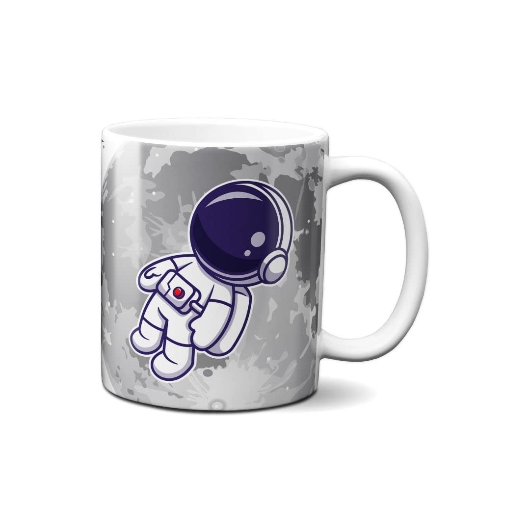 Hustling Sharks Wandbilder Astronaut Tasse 330ml weiß pastell