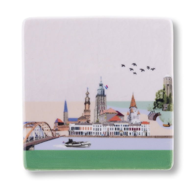 Storytiles Mini's Zutphen Torenstad Fliese Turm-Motiv