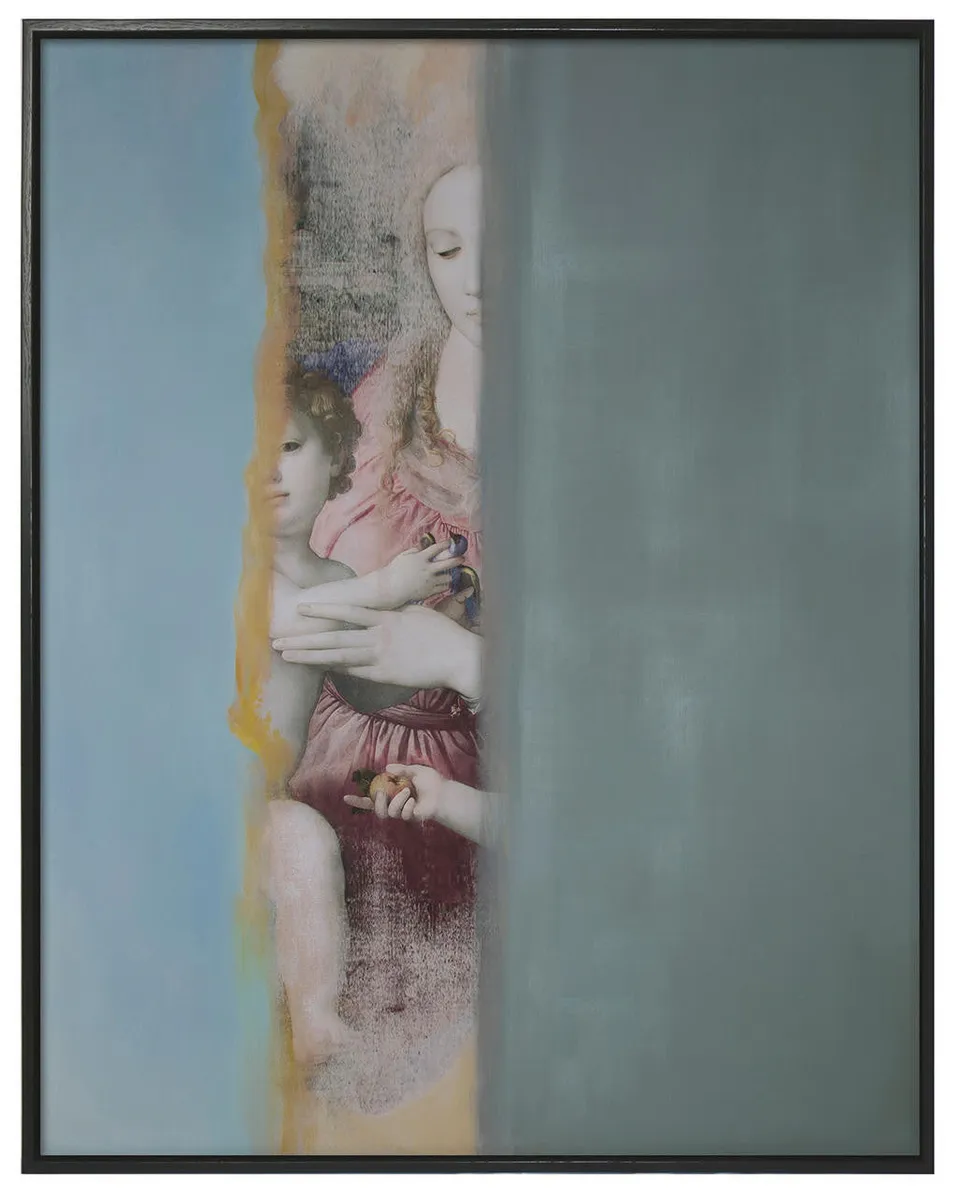 Mineheart Wall Art Blue Bird Mandarin Kunstdruck 142x180 limitiert