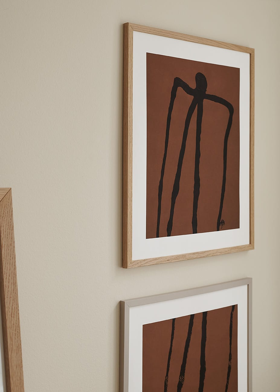 The Poster Club Malene Birger Abstract Man No. 01 Poster 40x50