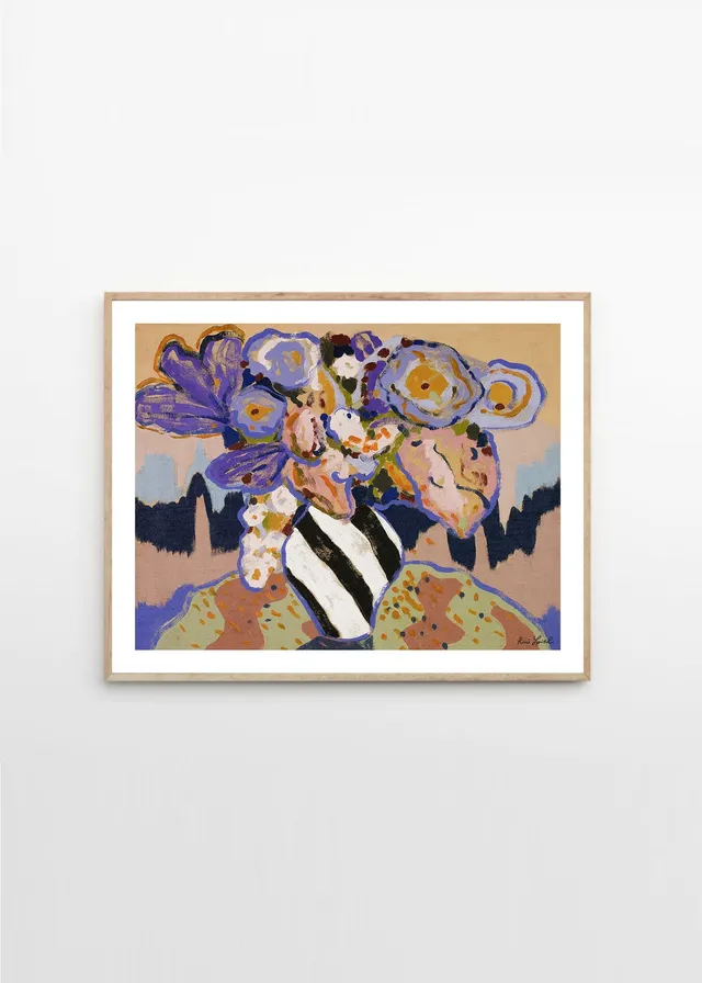 The Poster Club Violetta Poster 40x50 cm rosa