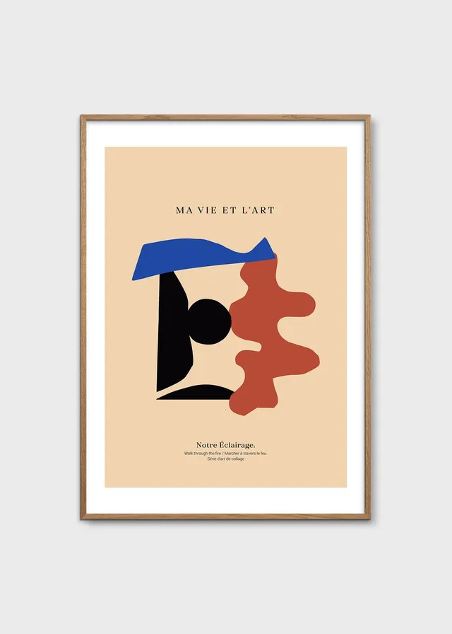 The Poster Club My Life And Art Poster 30x40 abstrakt