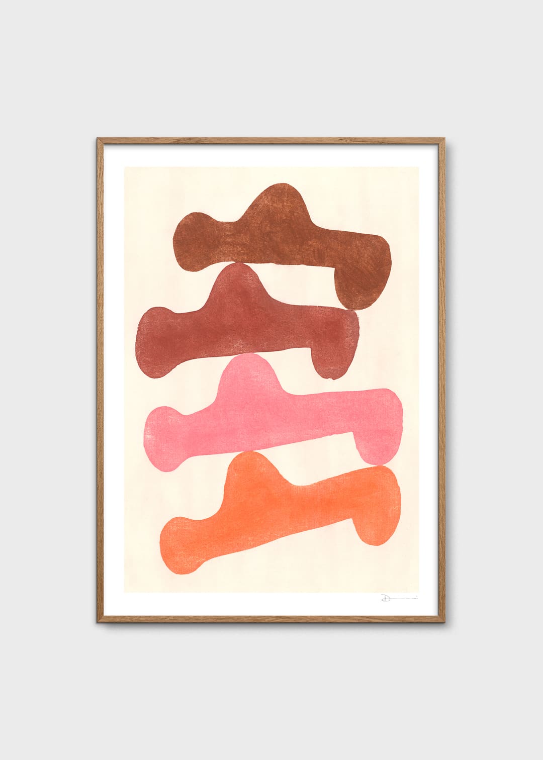 The Poster Club Stacking Heroes Kunstdruck A4 botanisch