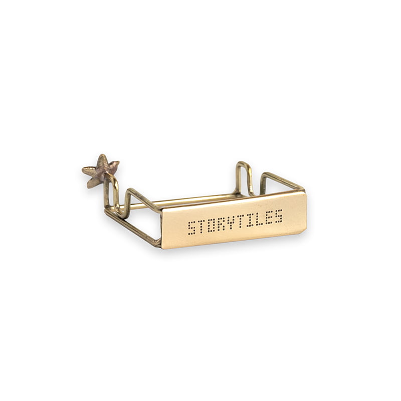 Storytiles Tile holders Golden Holdie Flower Halter Gold Blume