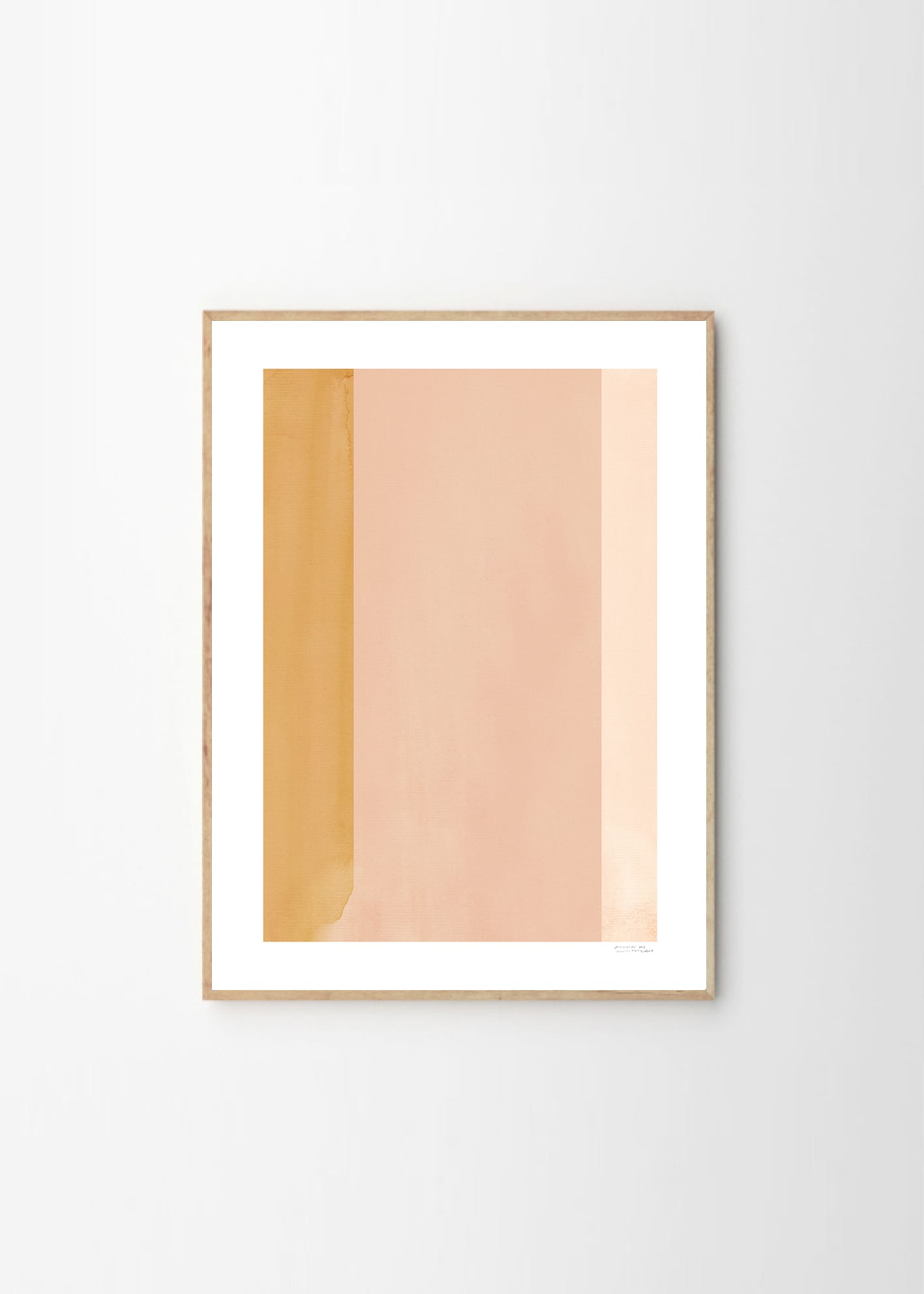 The Poster Club Art Prints E1027 No 04 Poster 50x70 cm orange