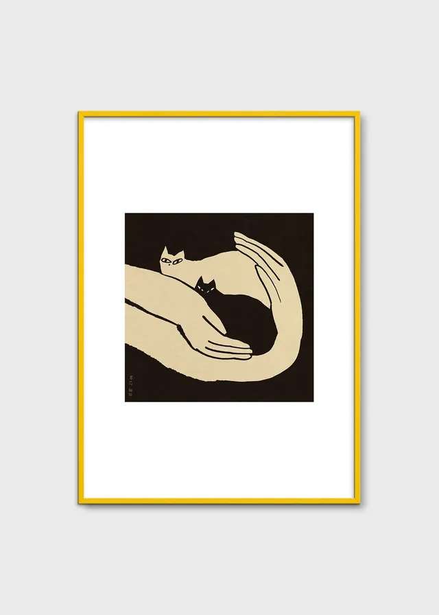 The Poster Club Kittens Poster 30x40 cm Katzen beige