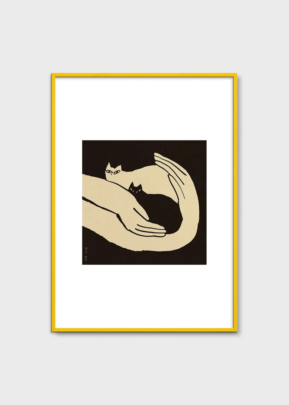 The Poster Club Kittens Poster 30x40 cm Katzen beige