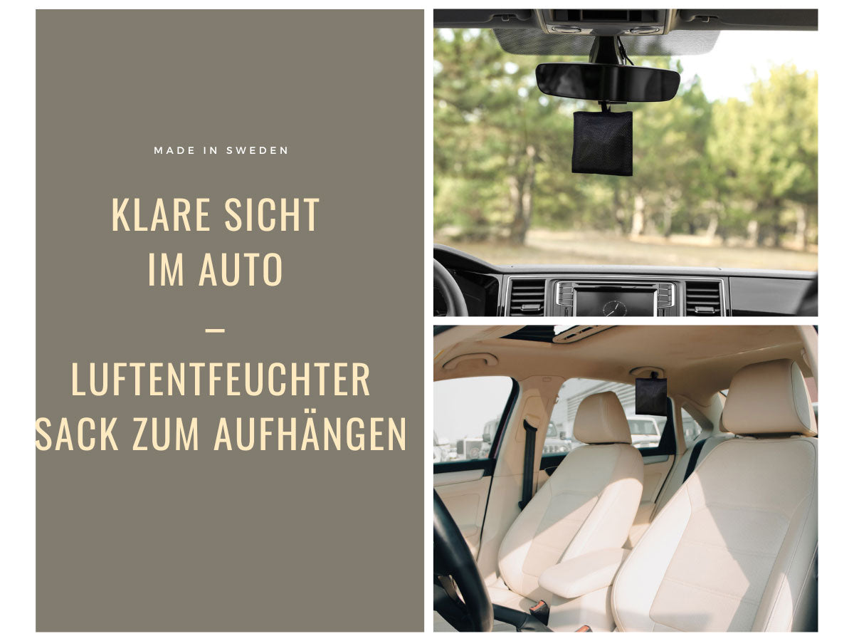 LS-LebenStil Absodry Textile Luftentfeuchter Schwarz Hänger