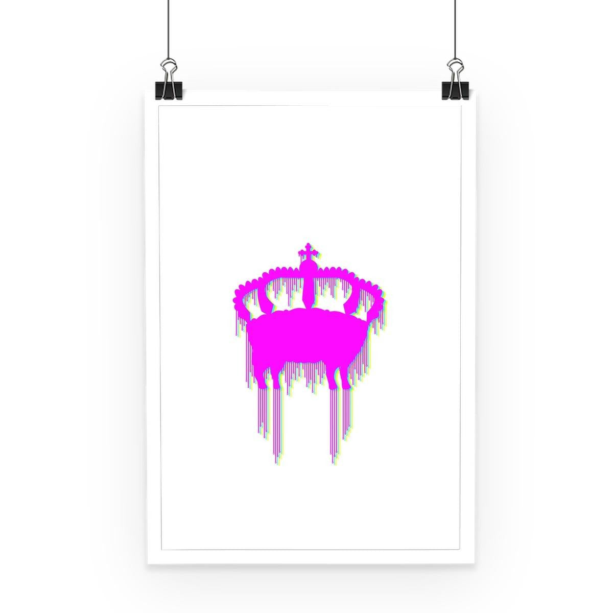 Mineheart Wall Art Drip Logo CMY Poster A2 Bunt