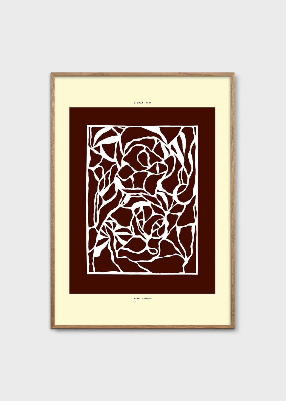 The Poster Club Art Prints I See You Kunstdruck 30x40 bordeaux