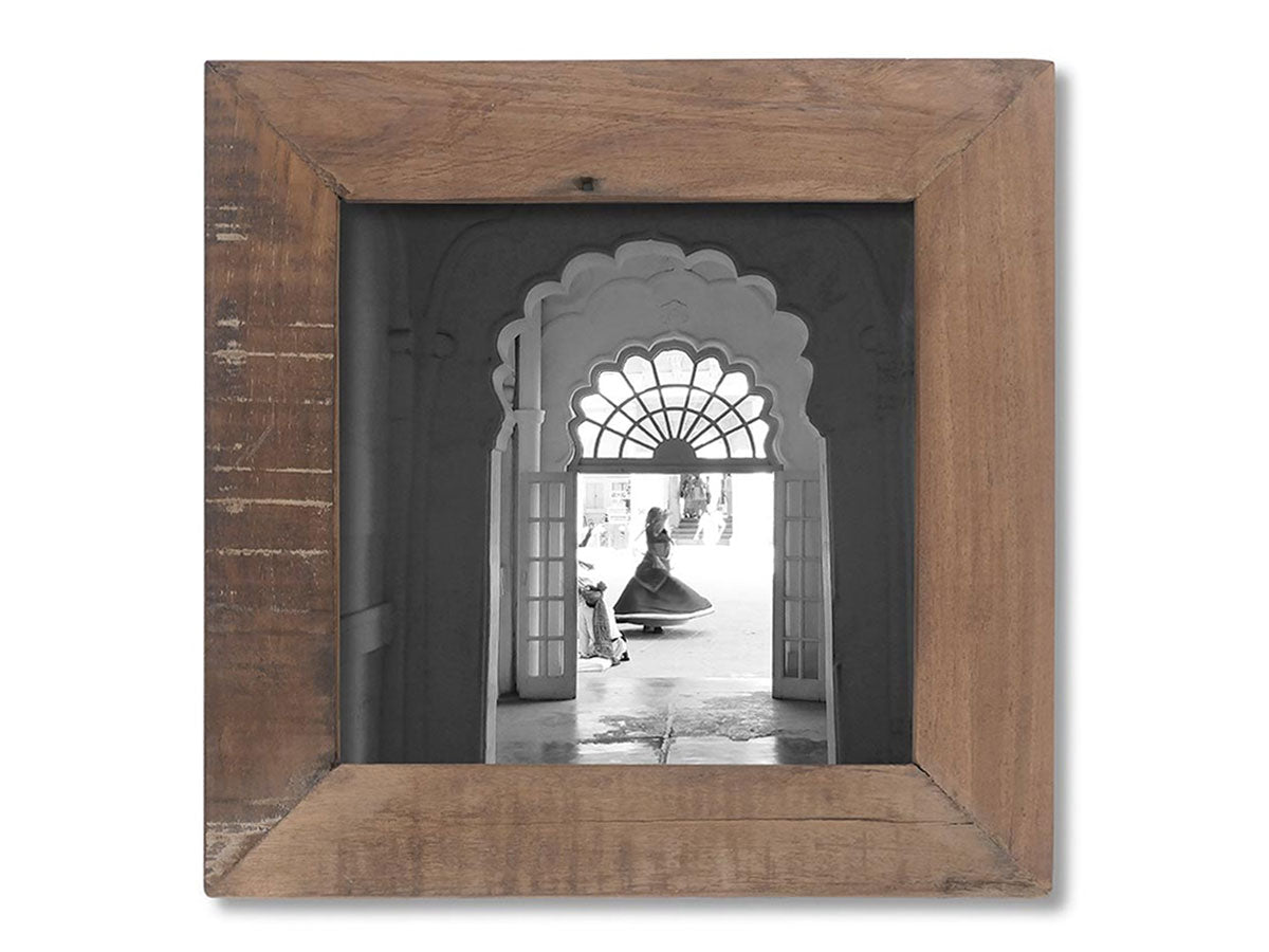 LS-LebenStil Streetwood Bilderrahmen Braun 20x20cm Holz