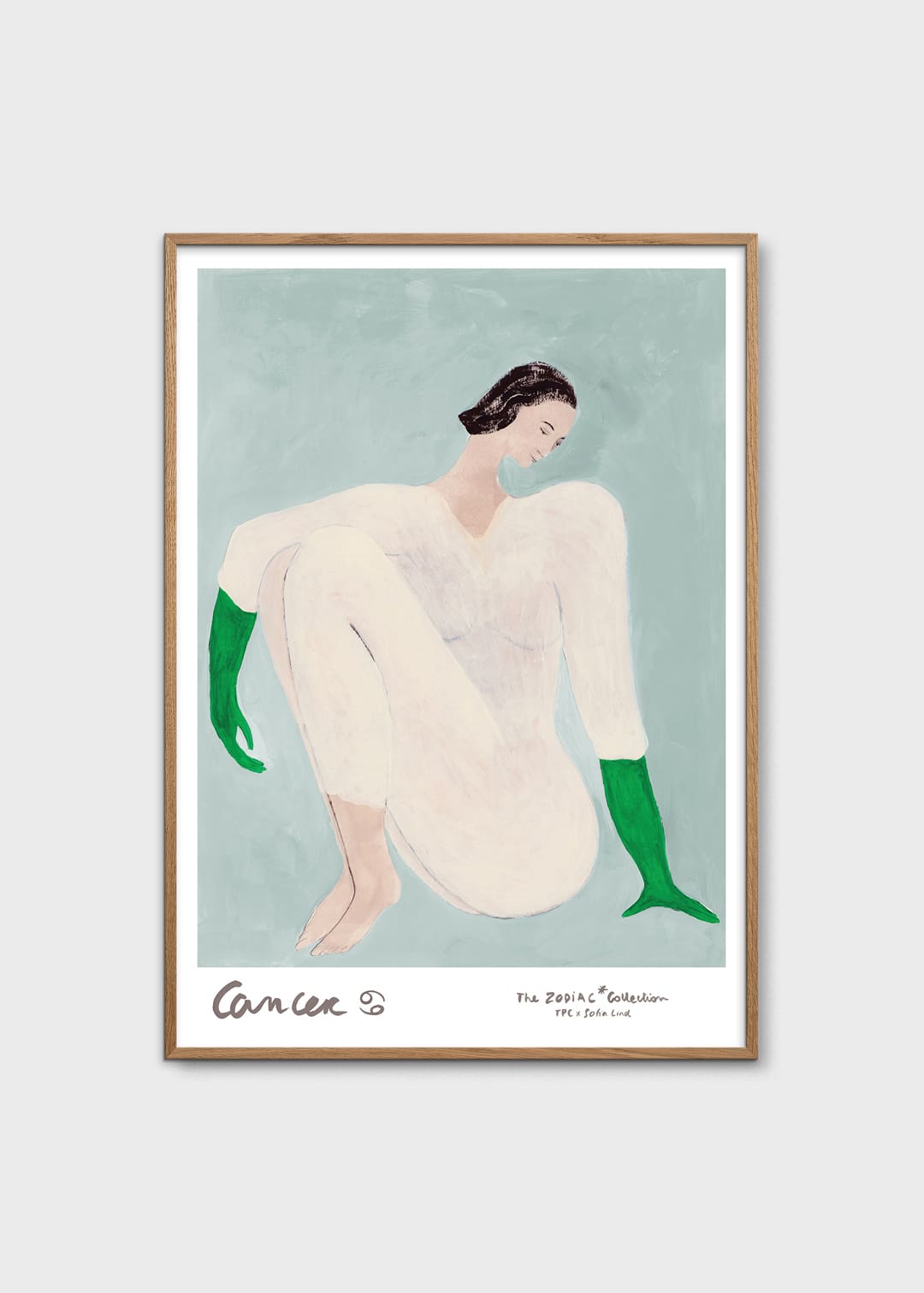 The Poster Club Art Prints Cancer Poster A4 Sternzeichen