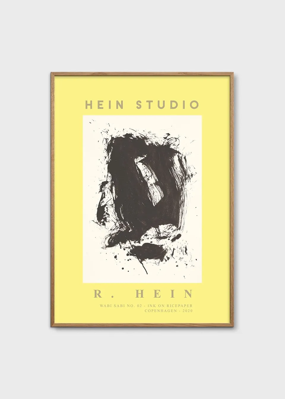 The Poster Club Wabi Sabi No. 07 Poster 50x70 cm ocker