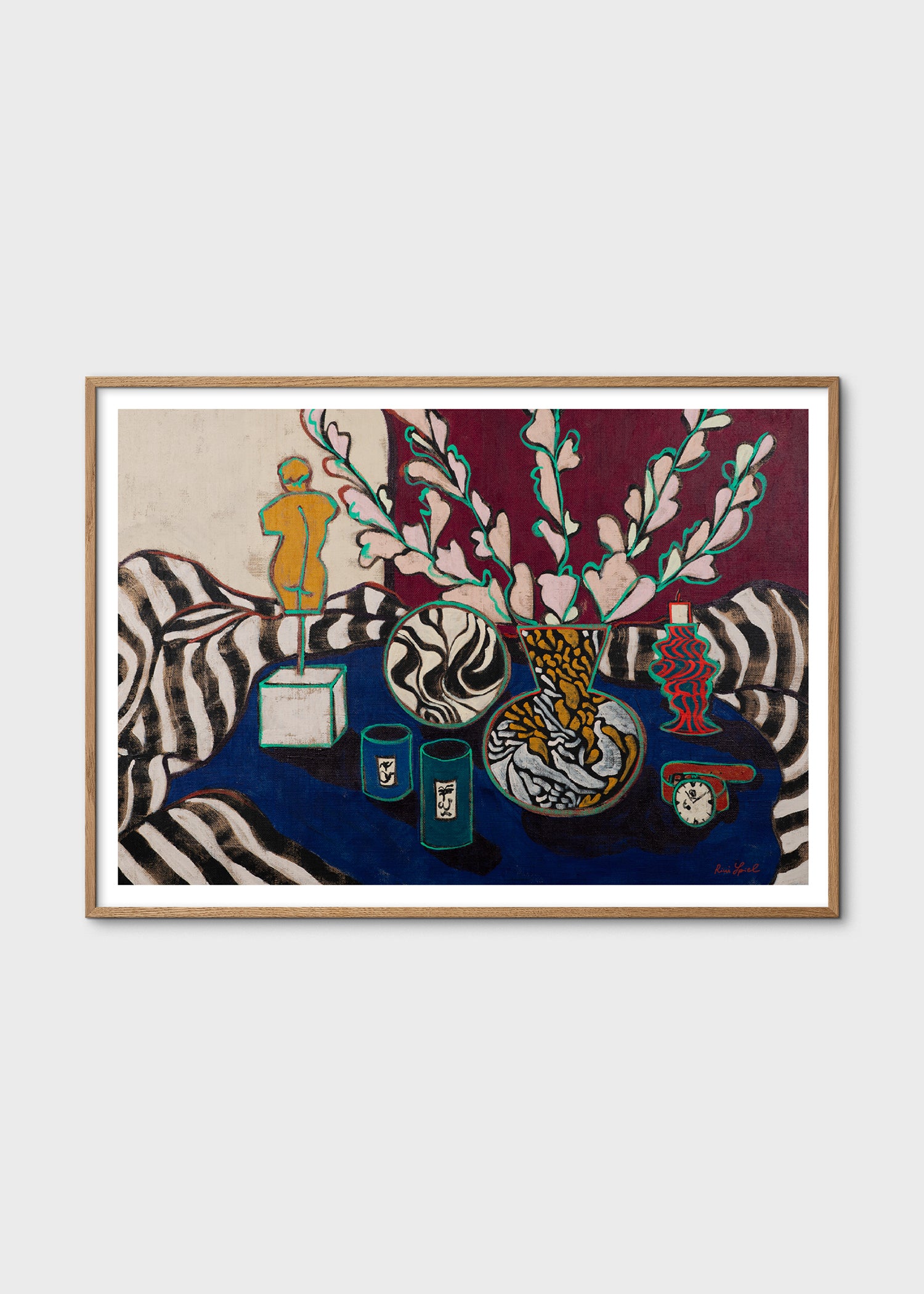 The Poster Club All the Little Things Kunstdruck A4 bunt